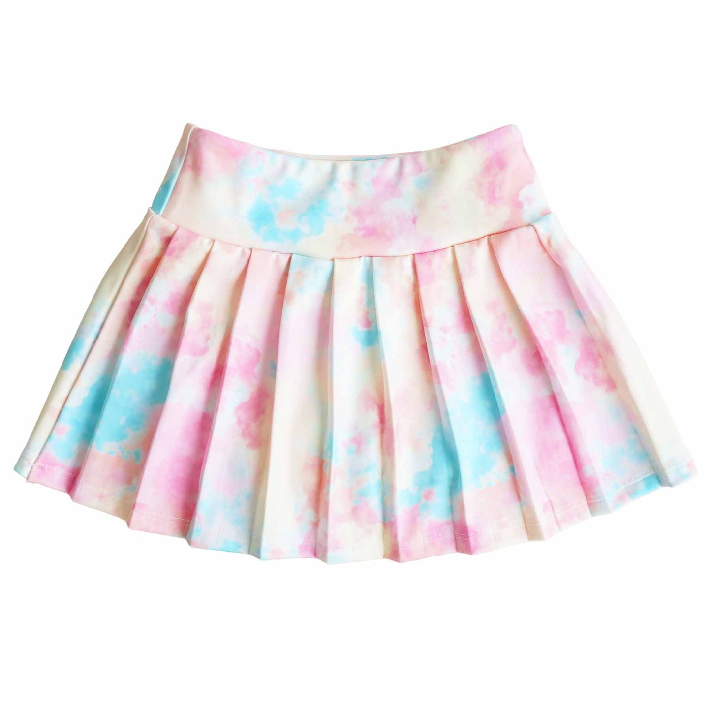 Kids CloudActive™ Athletic Pleated Skirt | Candy Clouds